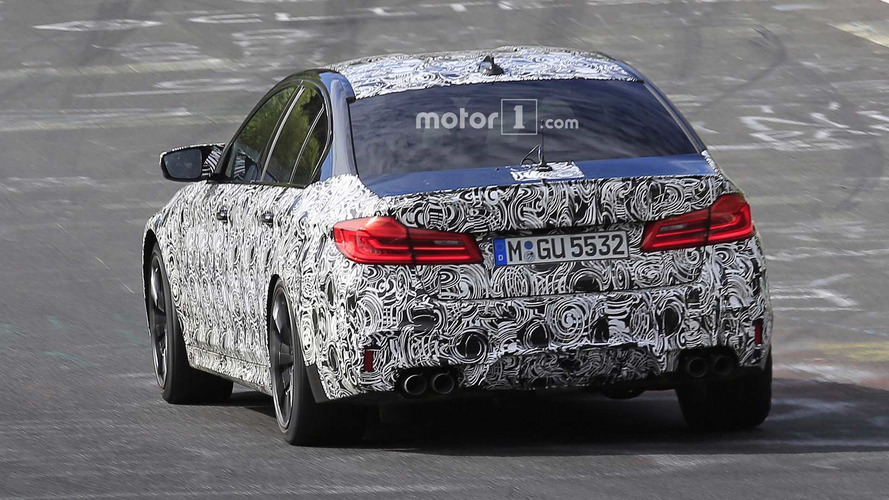 2018 BMW M5 spy photo