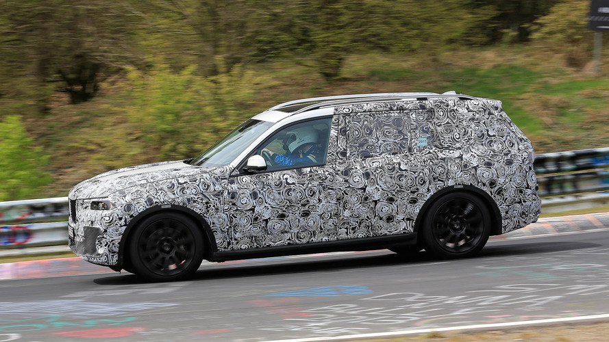 BMW X7 fotos espía Nürburgring