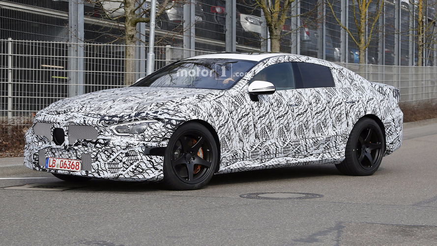 2019 Mercedes-AMG GT sedan spy photo