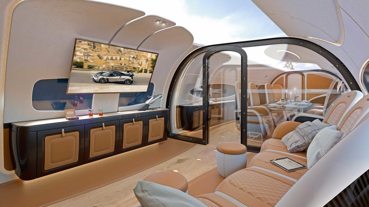 Pagani cabine de jet