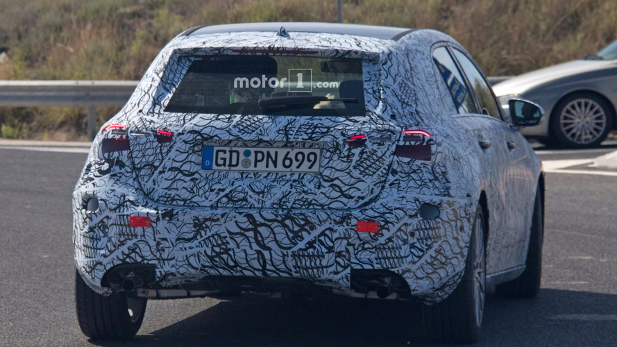 2019 Mercedes-AMG A40 spy photo