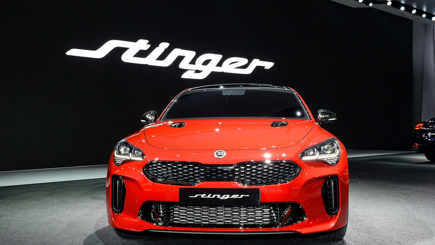 2018 Kia Stinger at the Seoul Motor Show