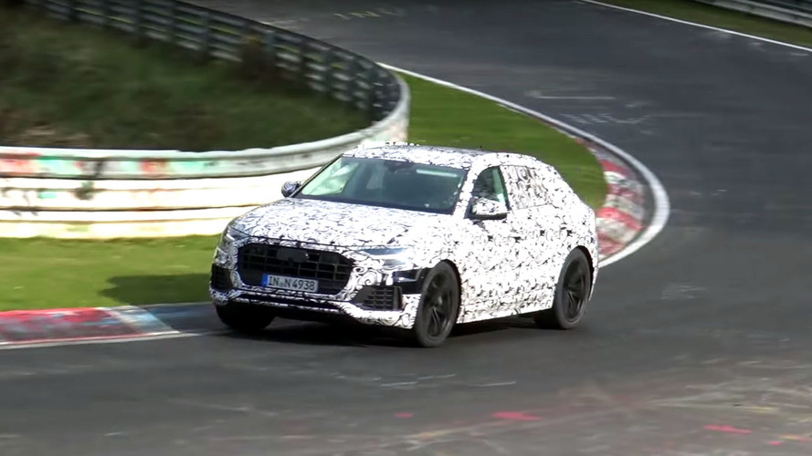 Watch The Audi Q8 Coupe-SUV Testing At Nürburgring