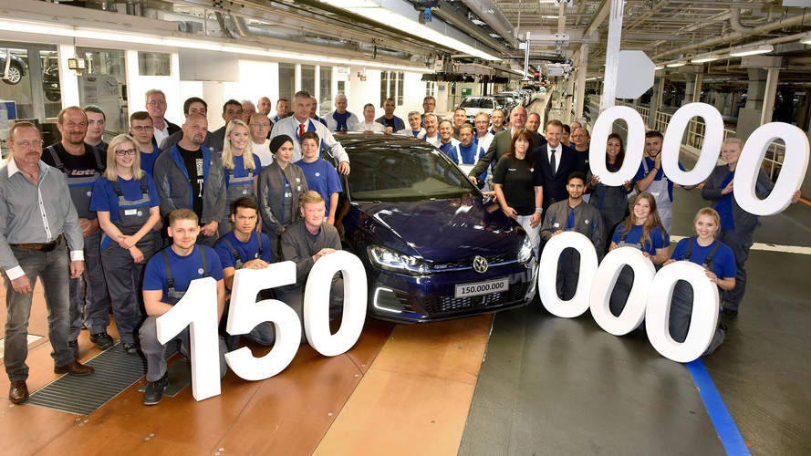 Volkswagen a produit son 150 millionième modèle