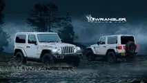 2018 Jeep Wrangler Two-Door Rendering