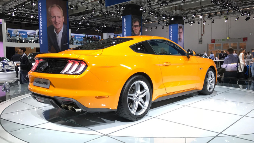 Ford Mustang 2018 live in Frankfurt