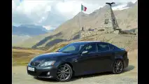 Alpentour im Lexus IS-F