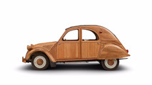 Citroën 2CV de madera, a subasta