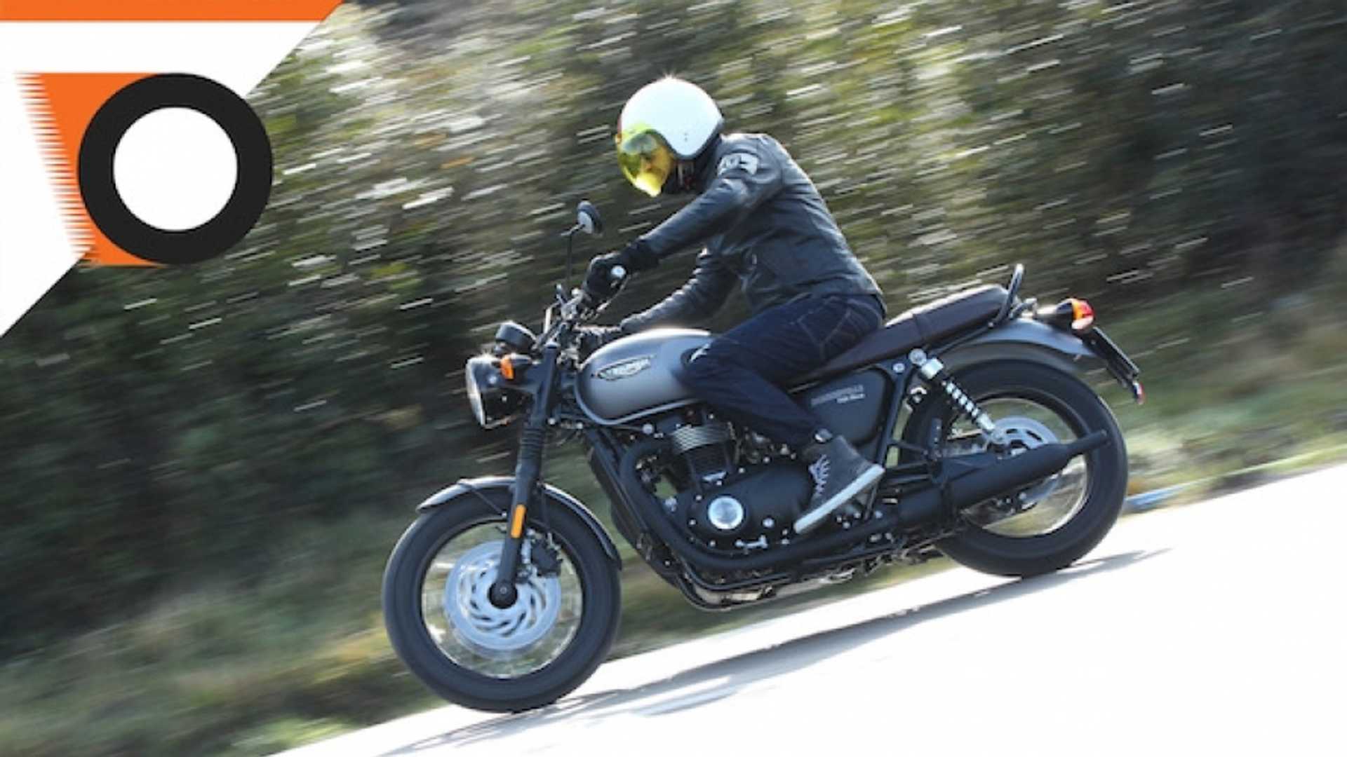 Triumph Bonneville T120 Black Test Video