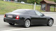 Maserati Quattroporte mule spied testing new engine 05.10.2011