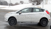 Ford Fiesta-based SUV mule spied 24.02.2011