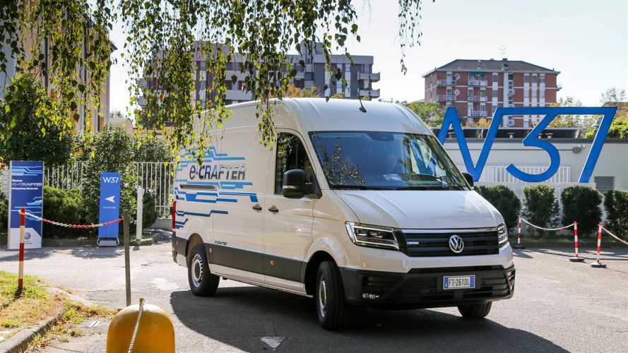 Volkswagen e-Crafter, anteprima italiana per furgone 100% elettrico di Wolfsburg