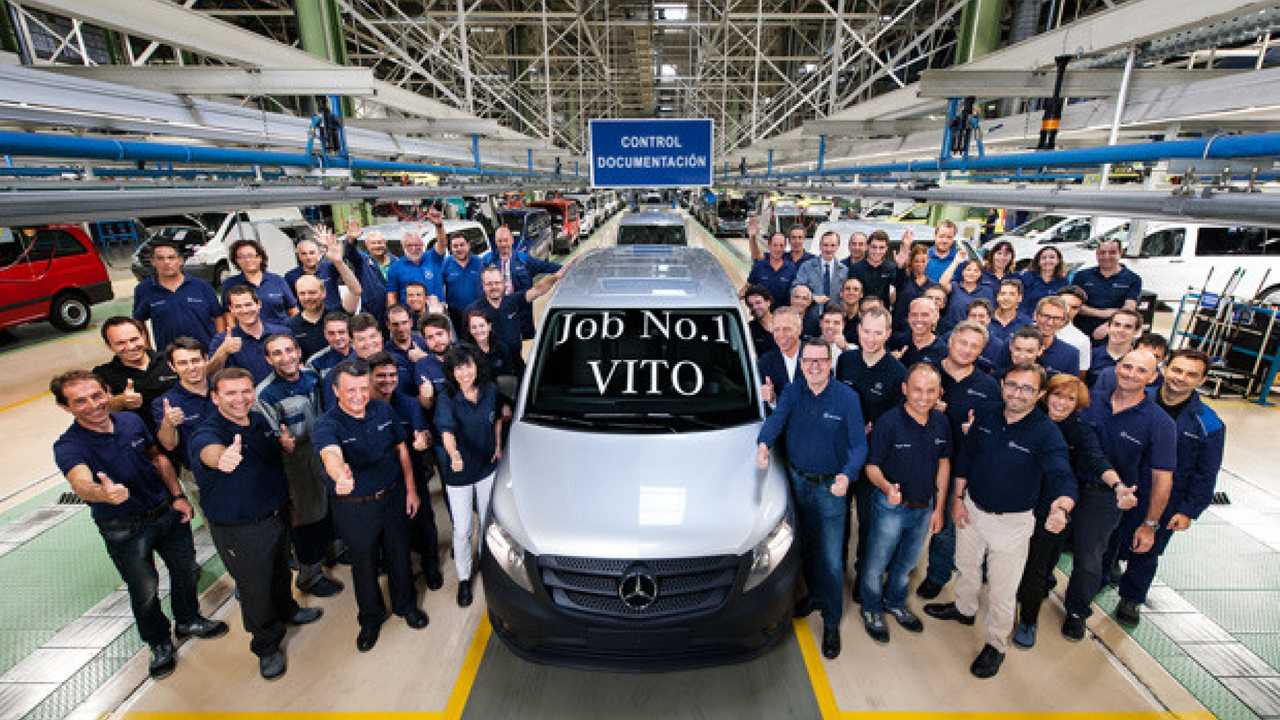 Nuovo Mercedes Vito, via alla produzione