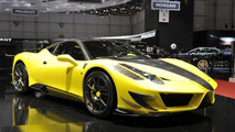 Mansory Siracusa based on Ferrari 458 Italia live in Geneva - 02.03.2011