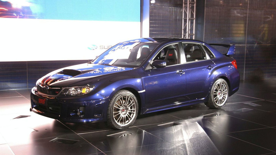 2011 Subaru WRX STI Sedan Revealed Photos