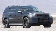 Mercedes GL-Class with AMG package desert spy photo 17.08.2010