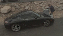 Porsche spy photos by Google Street