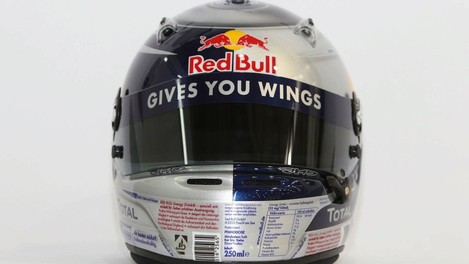 Sebastian Vettel helmet design, Red 
