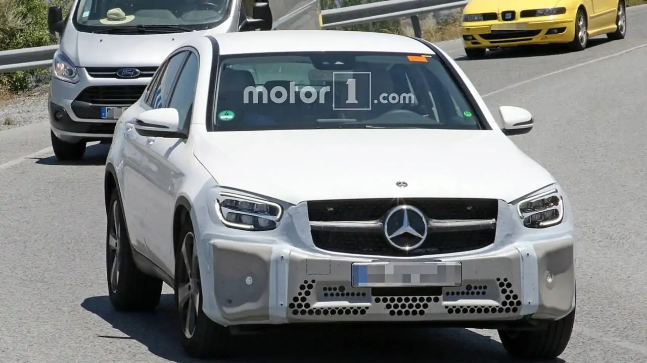 Mercedes Suvs At Work Glc Coupe Facelift Next Gen Gle Spied