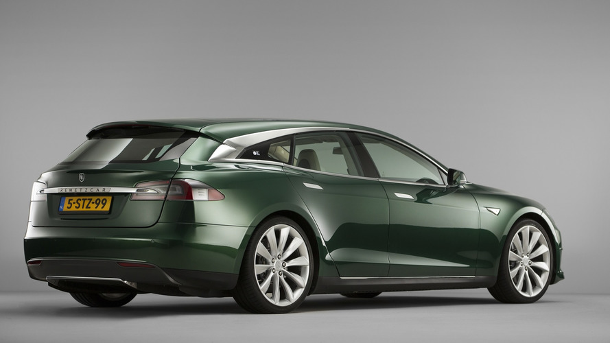 Tesla Model S shooting brake