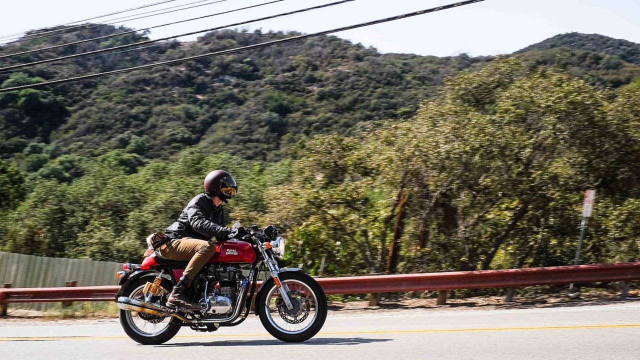 While lacking in power, the Continental GT is peppy and fun to throw around in the canyons.