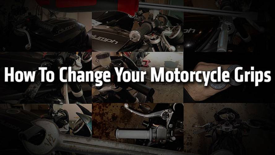 How To Change Your Motorcycle Grips