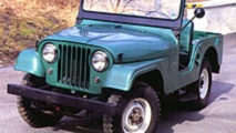 Jeep Wrangler, le foto storiche
