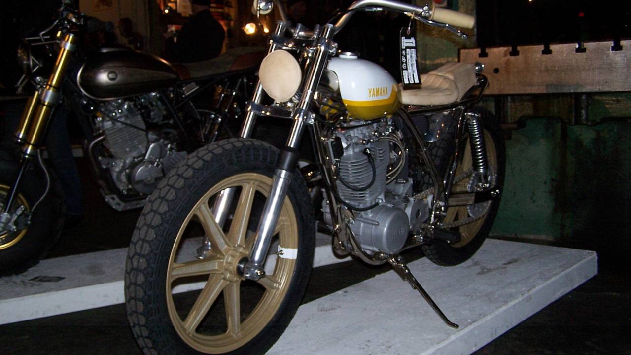 One Up Four Down's '78 Yamaha SR500