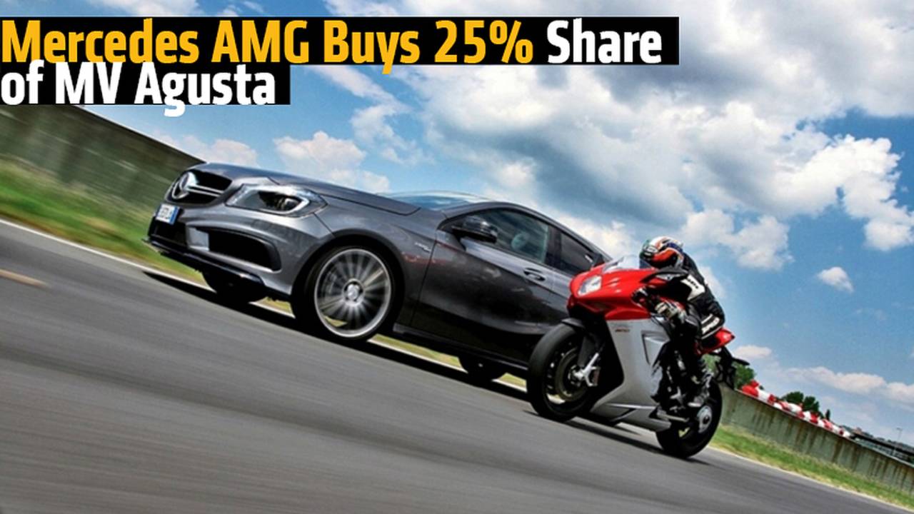 Mercedes AMG Buys 25% Share of MV Agusta