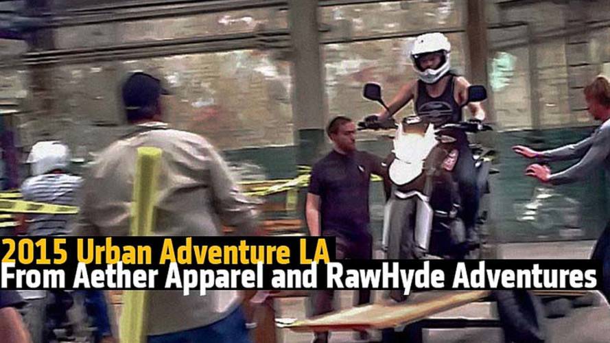 Ride Like a Cop - The 2015 Urban Adventure LA From Aether Apparel and RawHyde Adventures