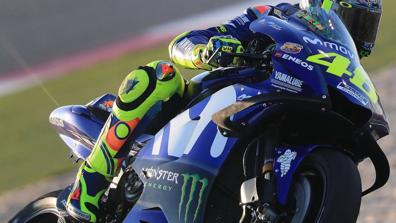 Rossi, Qatar MotoGP test, March 2018