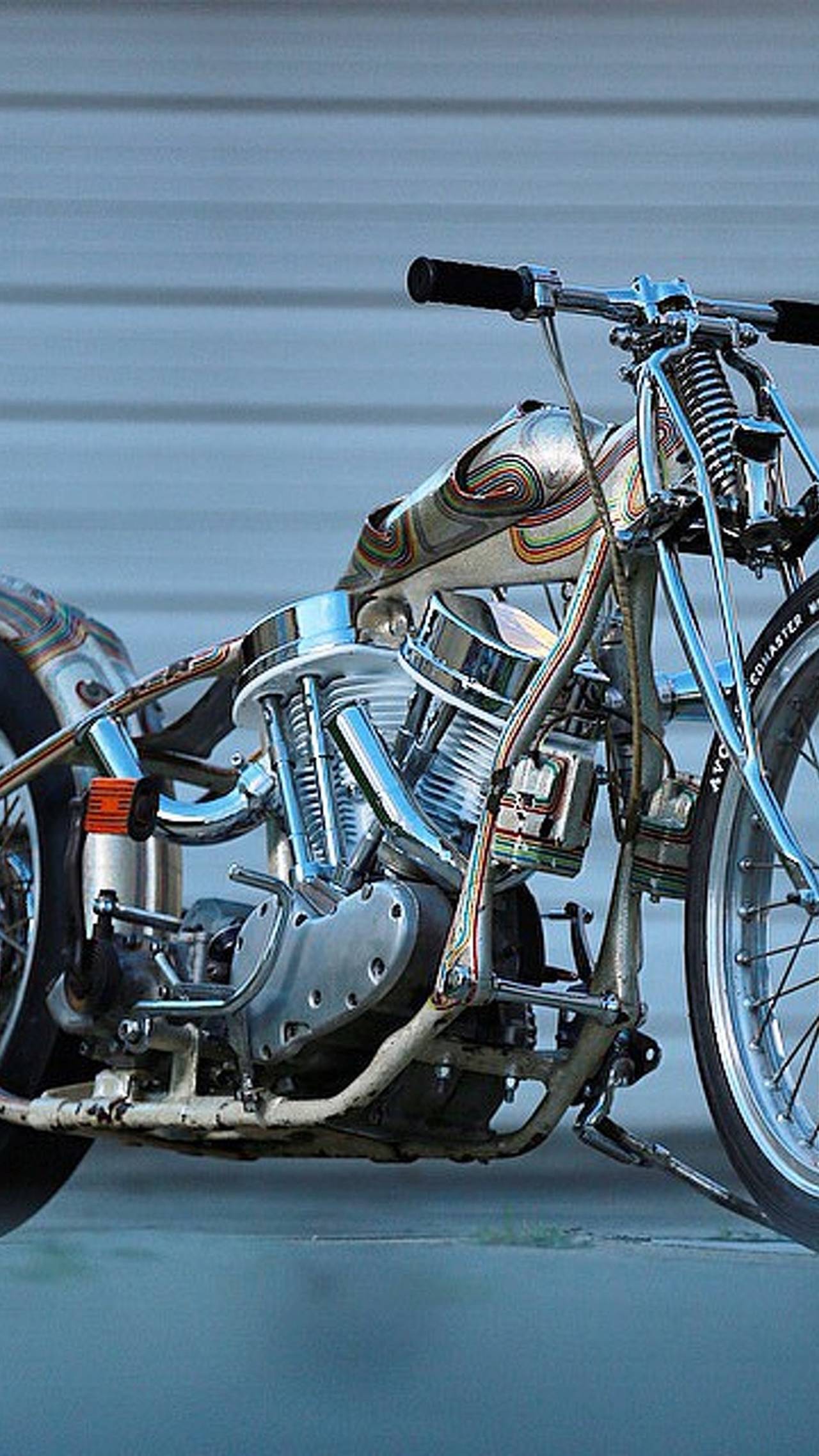 Photo shared at Mama Tried Motorcycle Show, of Vintage Dreams' (@3gKnuck) panhead. http://www.alienpoison.blogspot.com