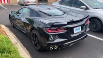 2020 Corvette Stingray in black