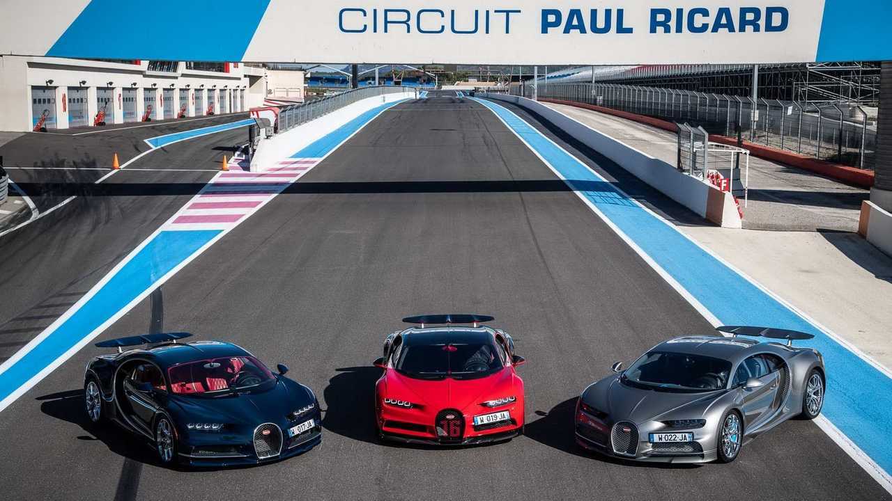 Bugatti Chiron, Paul Richard versenypálya