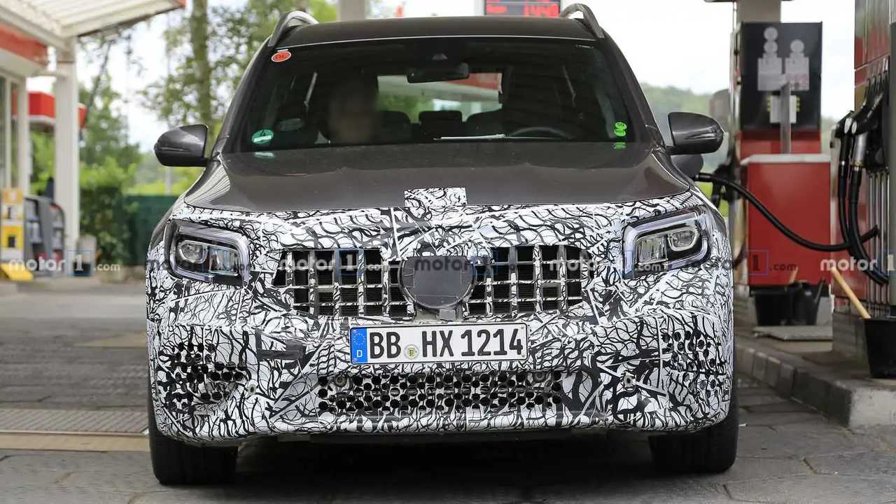 Mercedes-AMG GLB 45 Spy Photo