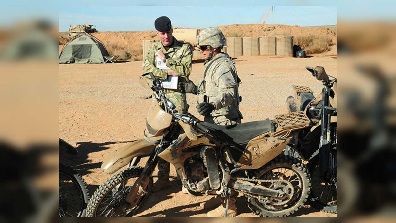 Army Motorcycle