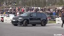 Jeep Grand Cherokee Trackhawk Drag Racing
