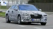 2021 Mercedes S-Klasse Spionagefoto