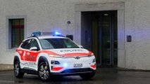 Hyundai Kona Electric police