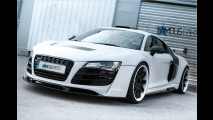 Weißer Widebody-Audi