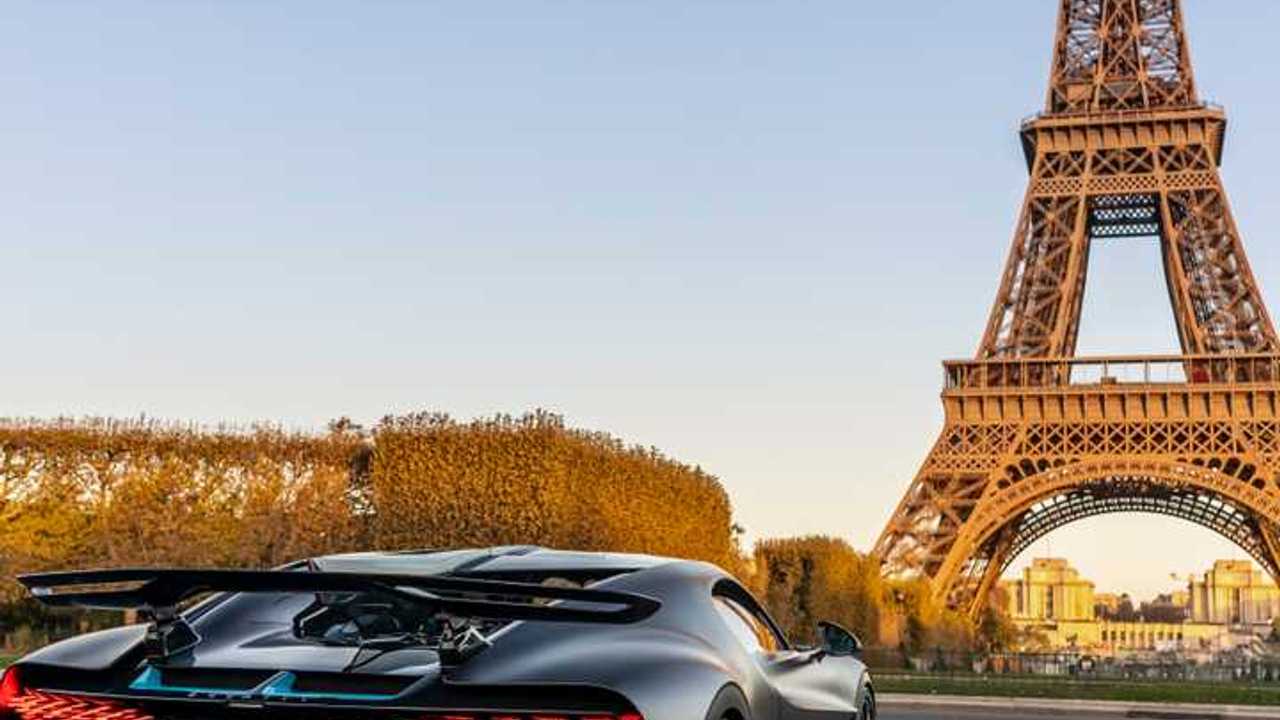 Bugatti Divo à Paris