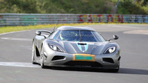 2015 Koenigsegg Agera R development car spied on Nürburgring