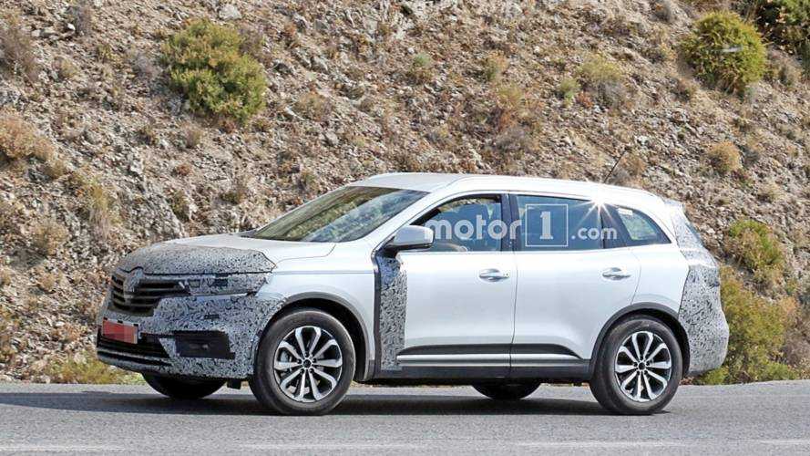 Renault Koleos reestilizado - Flagra