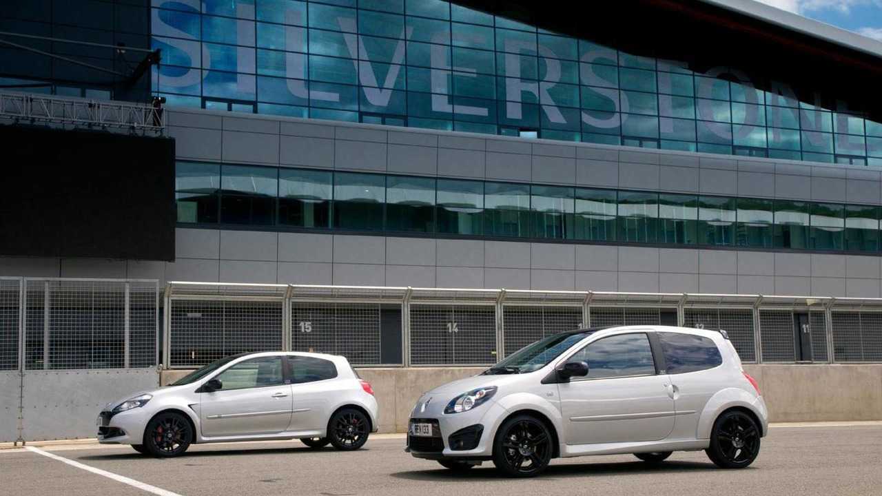 Renault Twingo y Clio RS Silverstone GP
