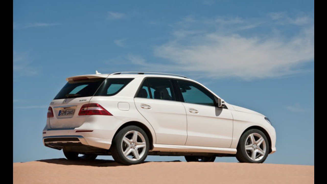 Novo Mercedes-Benz Classe M 2012 - Terceira geração é revelada oficialmente