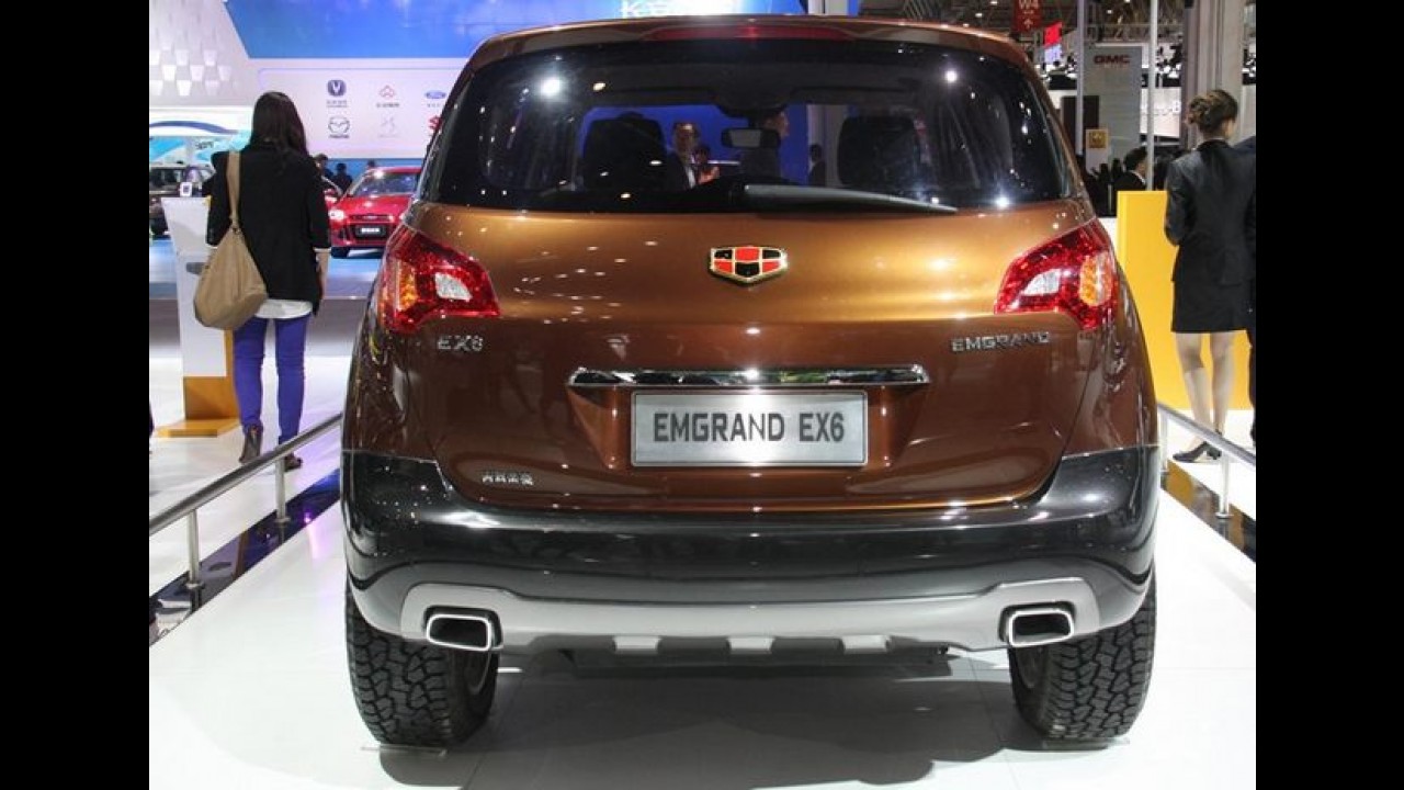 Salão de Pequim: Geely apresenta novo Emgrand EX6 Concept SUV