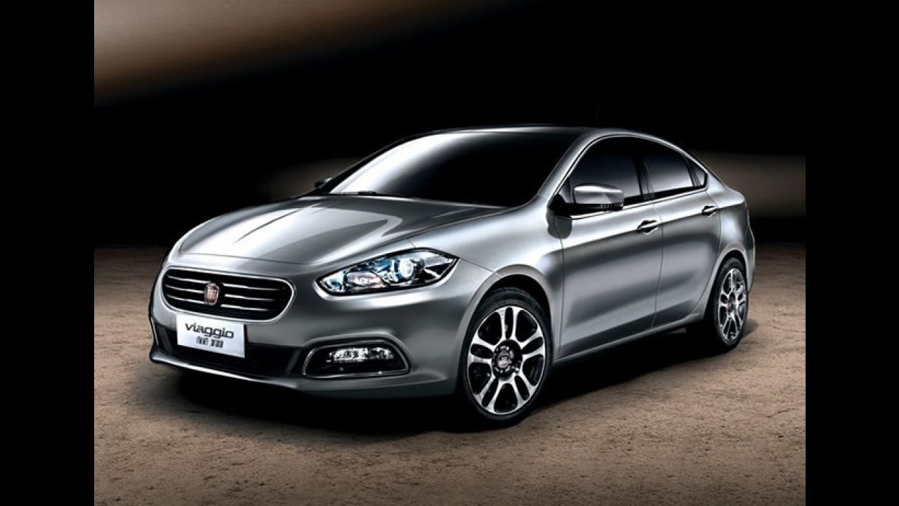 Fiat Viaggio é lançado oficialmente no Salão de Pequim: Veja as fotos