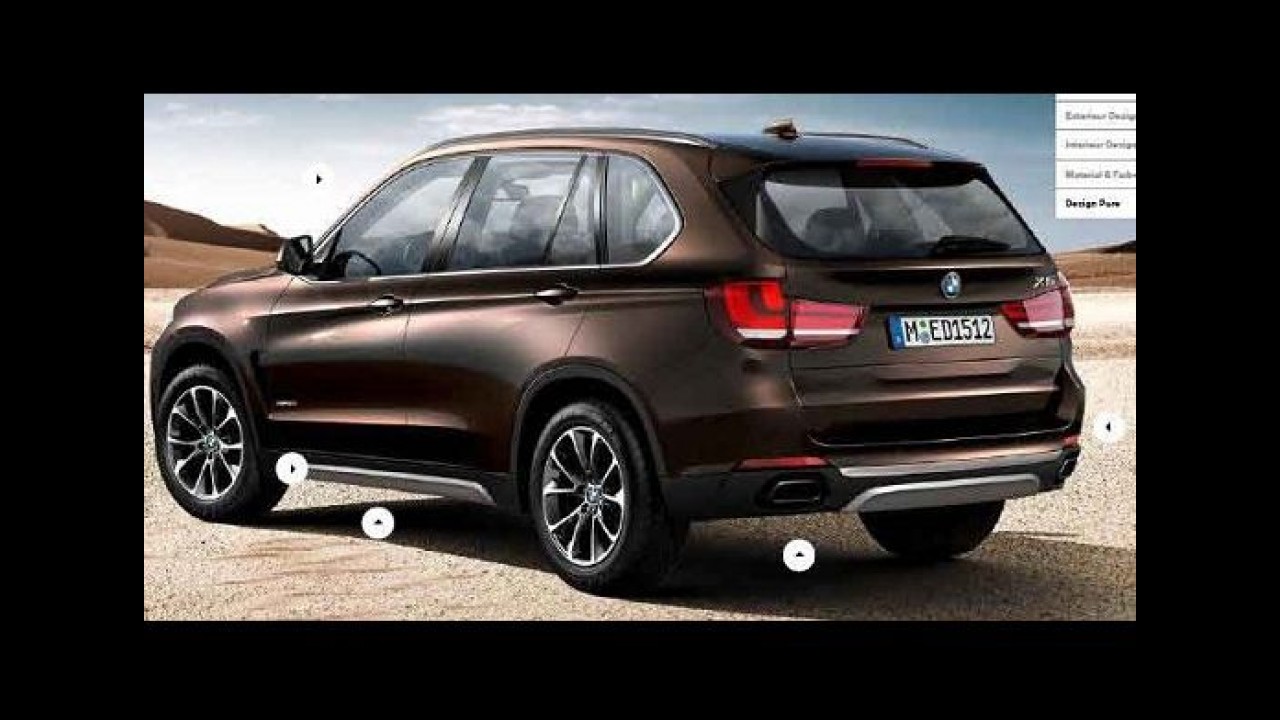 BMW apresentará nova geração do X5 no Salão de Frankfurt