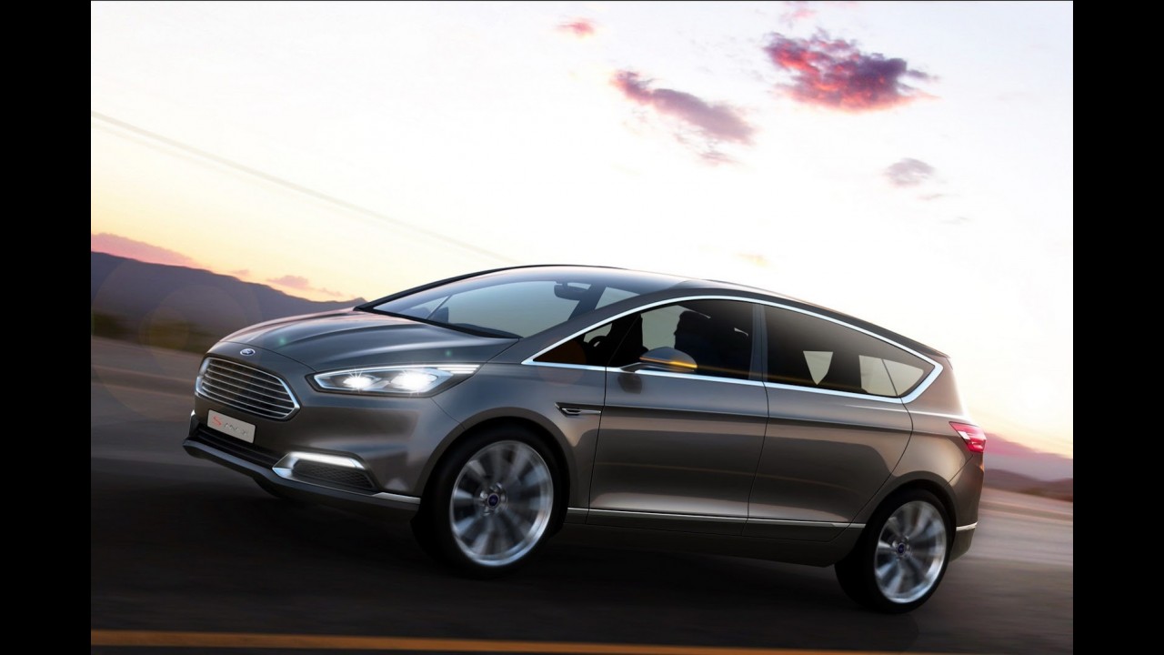 Ford S-Max Concept antecipa nova geração da minivan em Frankfurt