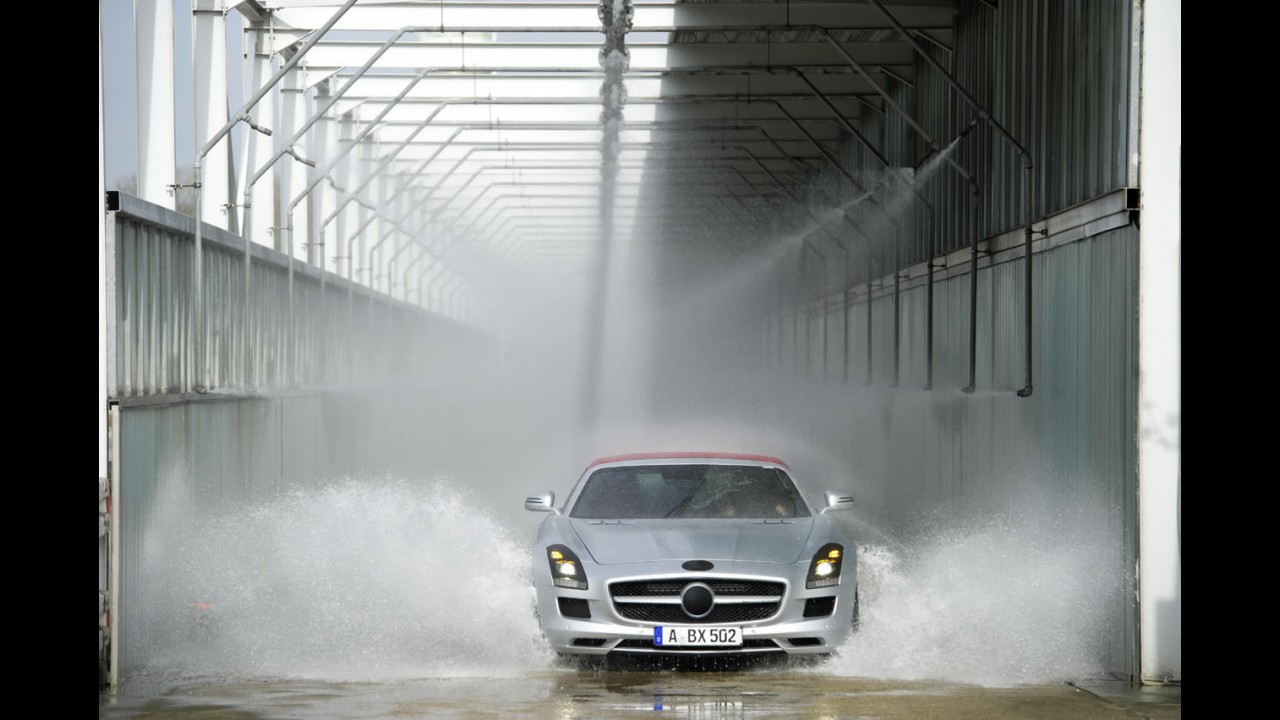 Mercedes-Benz divulga imagens oficiais do SLS Roadster